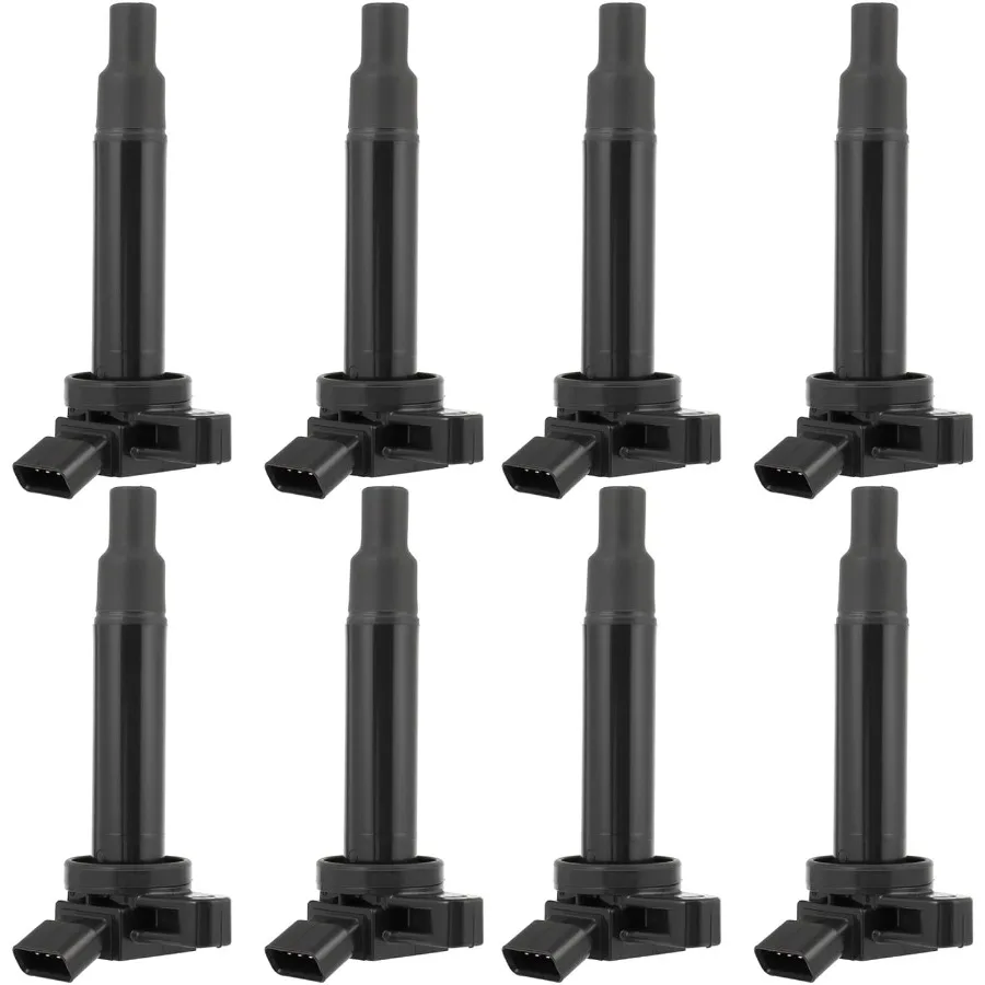 

Набор из 8-х катушек зажигания, совместимых с Lexus SC430 GX470 LX570 4Runner Sequoia Tundra UF230 для высокопроизводительного зажигания двигателя