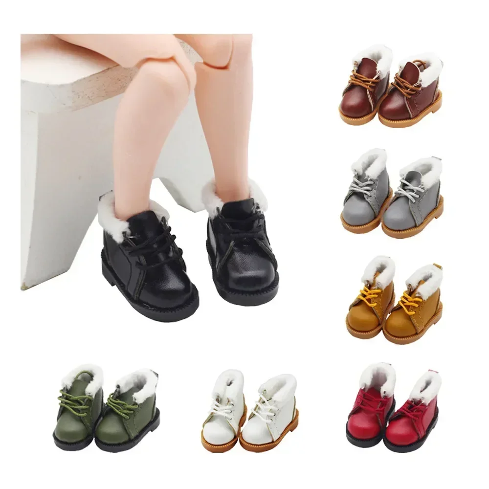 New BJD Doll Shoes (External Length 3.1x1.6cm) 1/8 Doll Shoes Male Doll Female Doll Replacement Shoes Boots Doll Accessories