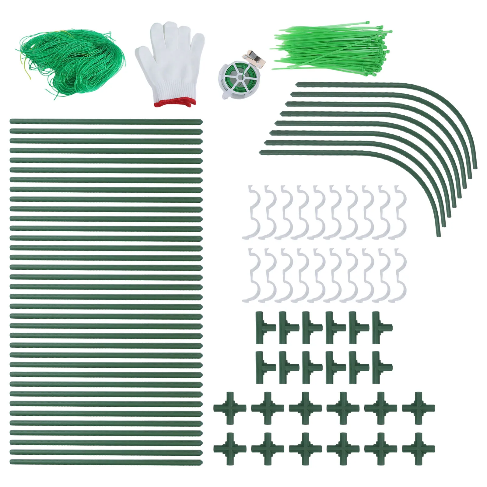 

For Flower Support Garden Trellis Vegetable Support U Frame Stability Trellis Easy Assembly Long-lasting Material