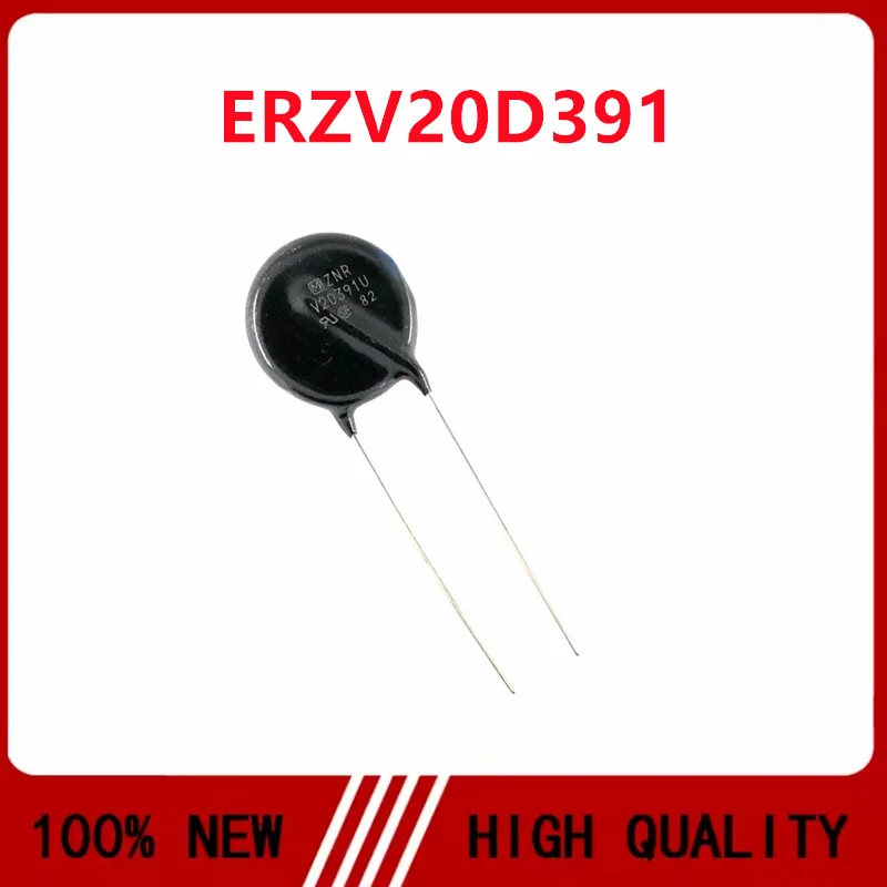 ERZV20D3391 ZNR V20391U 20D391K 390V diameter 20MM varistor original
