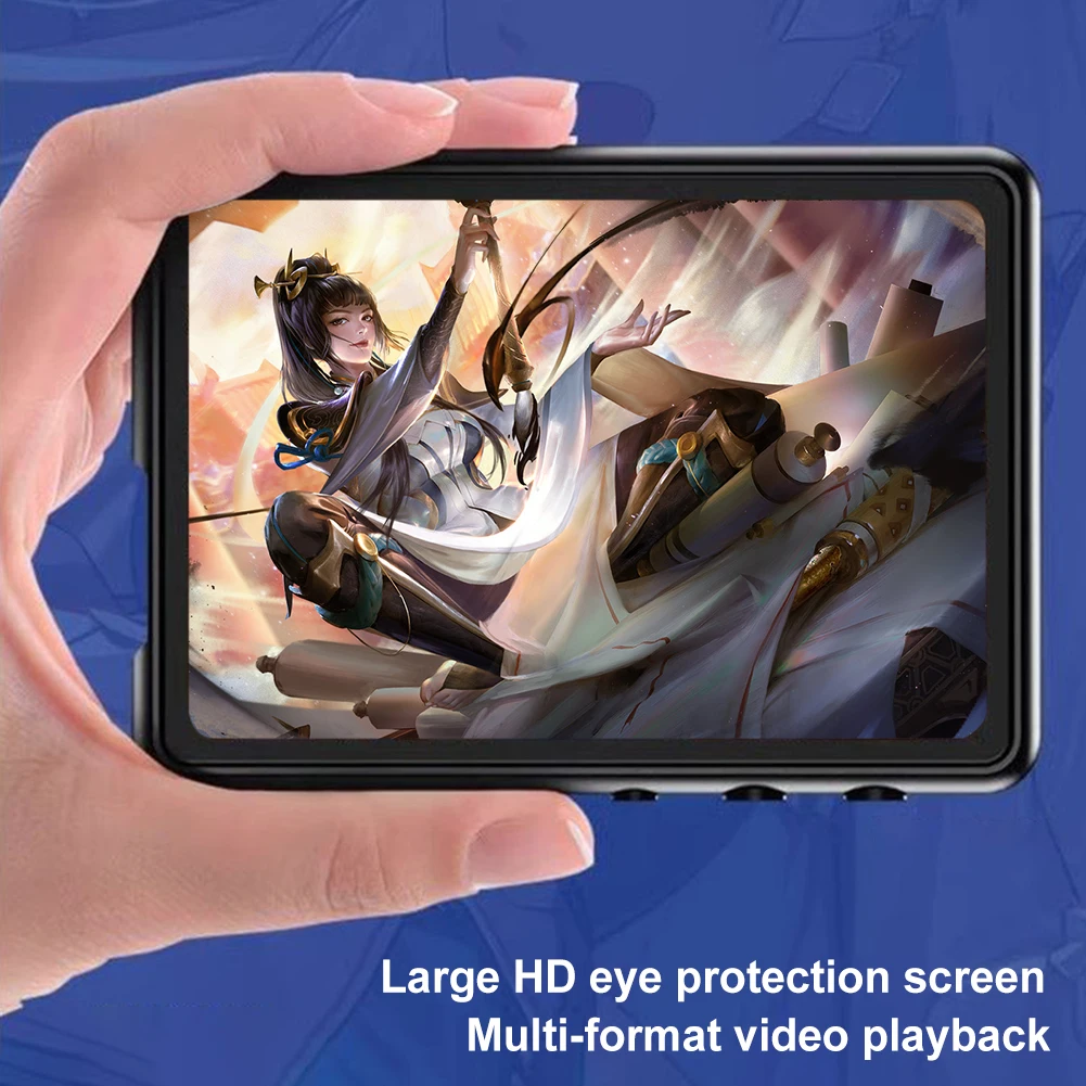 مشغل MP4 بشاشة 2.4 بوصة مشغل موسيقى هاي فاي بدون فقدان متوافق مع بلوتوث 5.3 مع ميكروفون ومسجل صوت للكاميرا #3