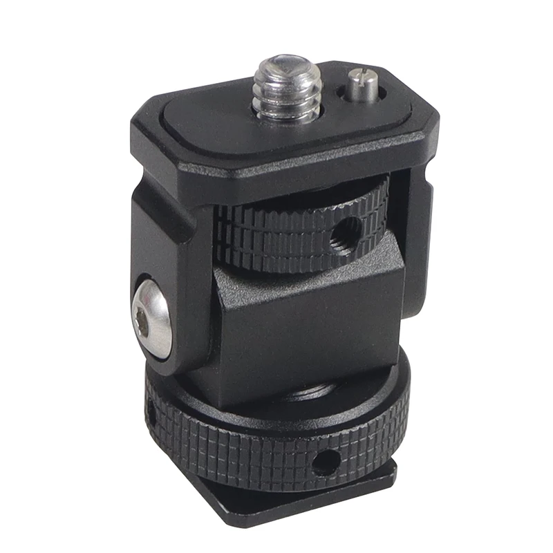Monitorständerhalter, EVF-Halterung mit Kaltschuh, 1/4 Zoll Schraube, ARRI-Positionierungsstift, 3/8 Zoll Loch, für DSLR-Kamera, Feldblitzlichthalterung – Detail 18