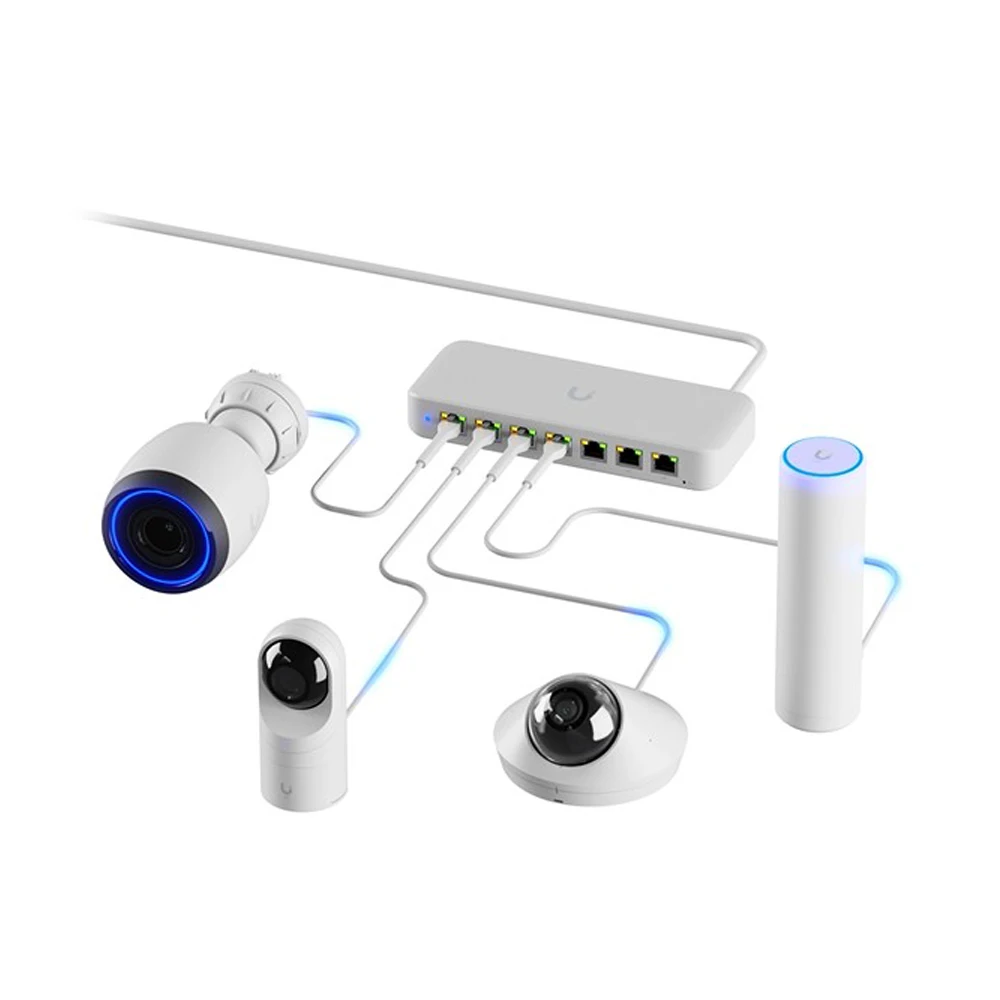 UBIQUITI Ultra USW-Ultra (42W), USW-Ultra-60W (52W), USW-Ultra-210W (202W), warstwa 2, 8-portowy przełącznik PoE GbE PoE +/PoE++