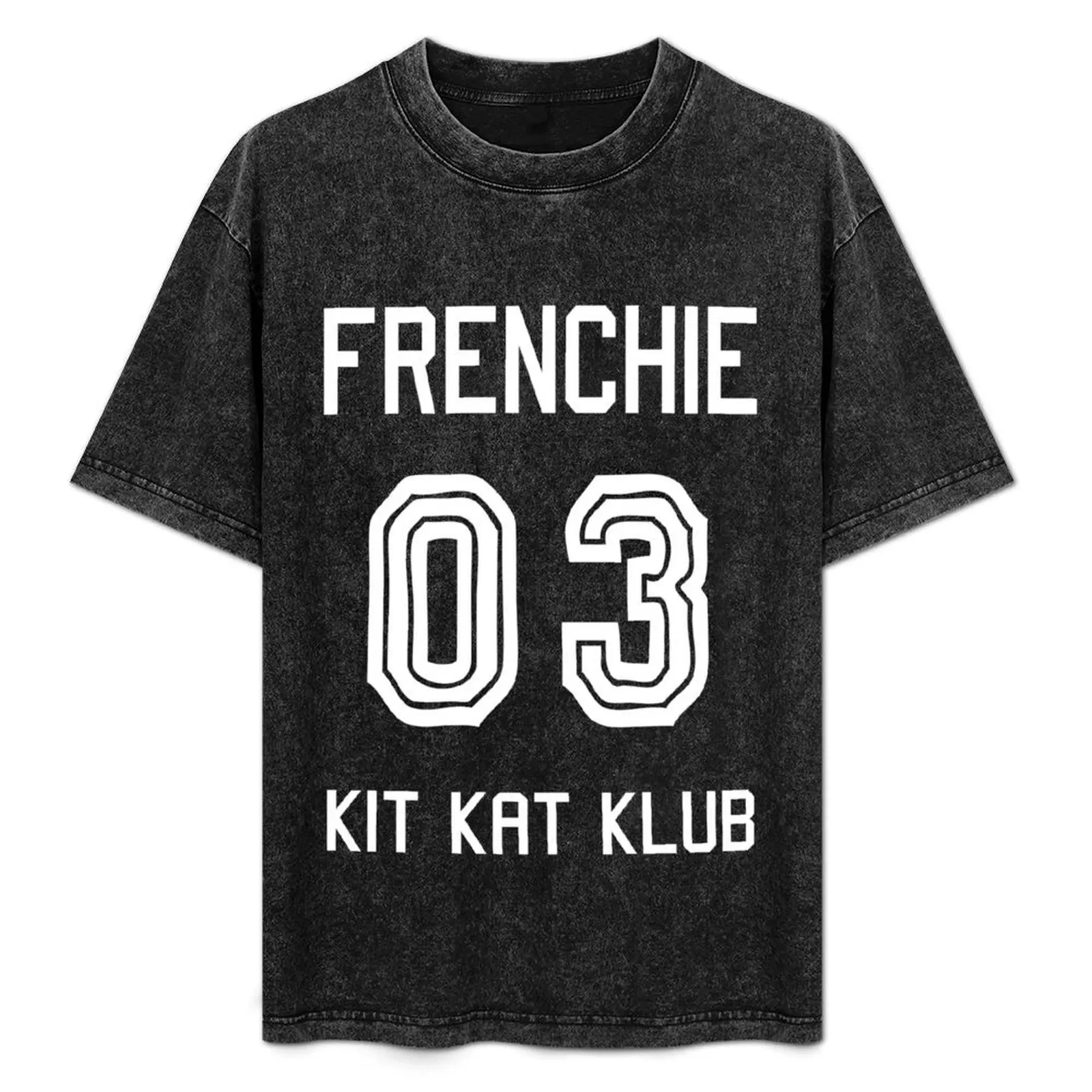 Kit Kat Klub Girl - Camiseta Frenchie de talla grande, camiseta de manga corta de verano