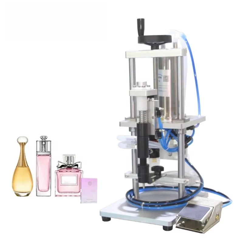 Single Head Semi Auto Vacuum Perfume Filling Machine
