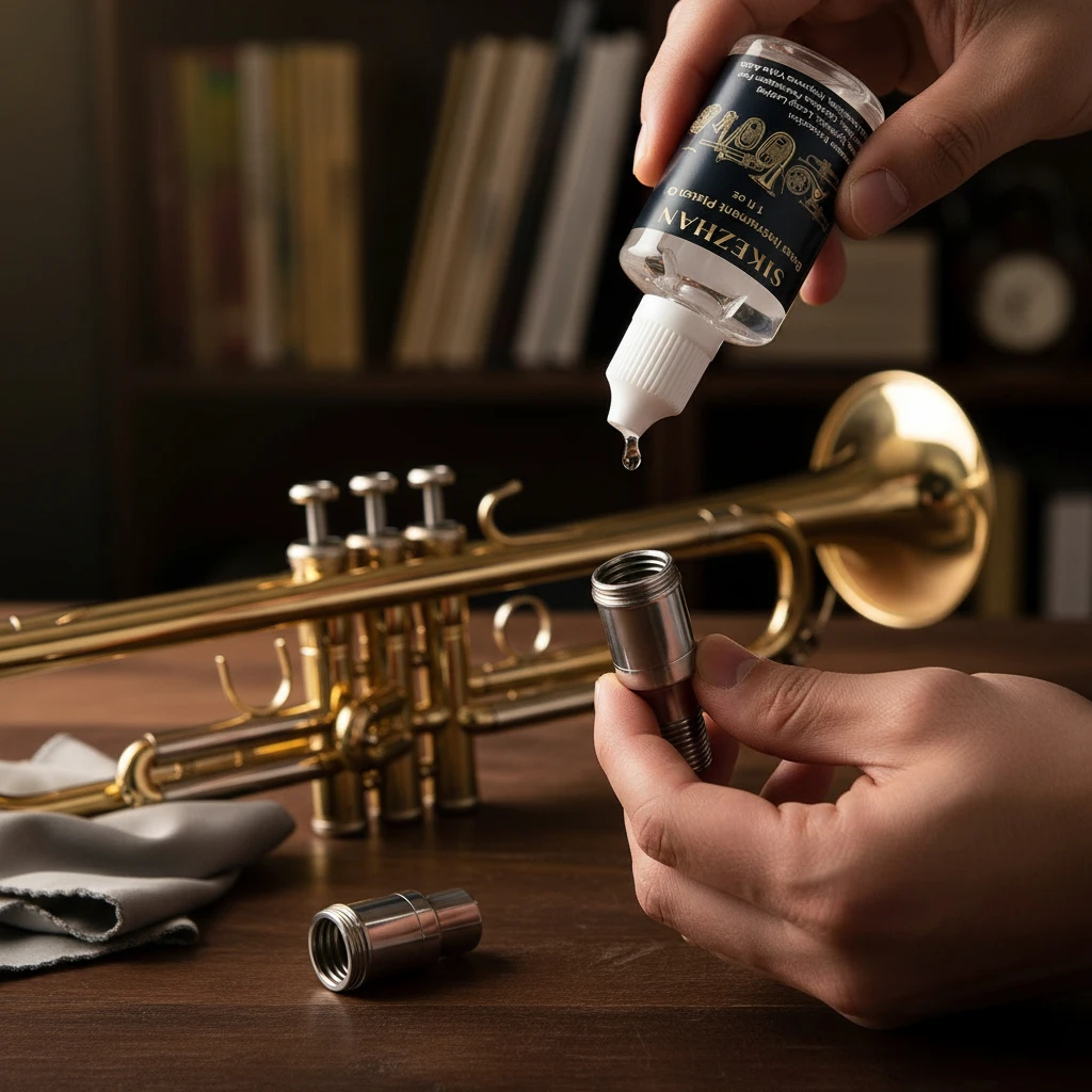 Universal Valve Oil for All Brass Instruments-High Grade Piston Lubricant for Trumpet & Tuba-Odourless, Non-Toxic & Fast Acting image 5