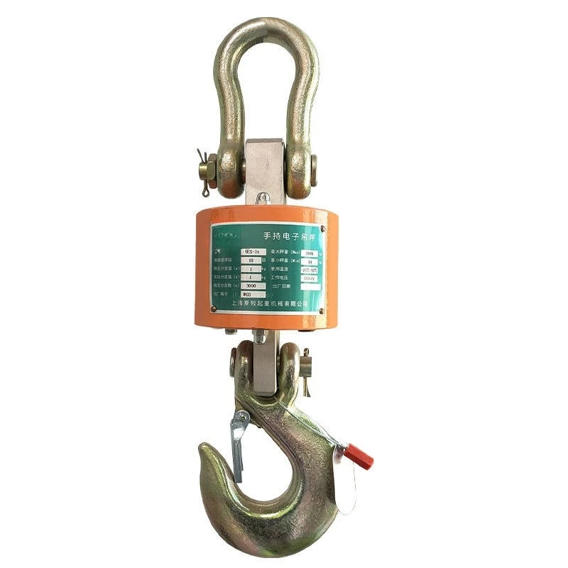 

Высокоточные беспроводные электронные крановые весы 3-5 тонн ручной электронный кран с одним дисплеем и принтом