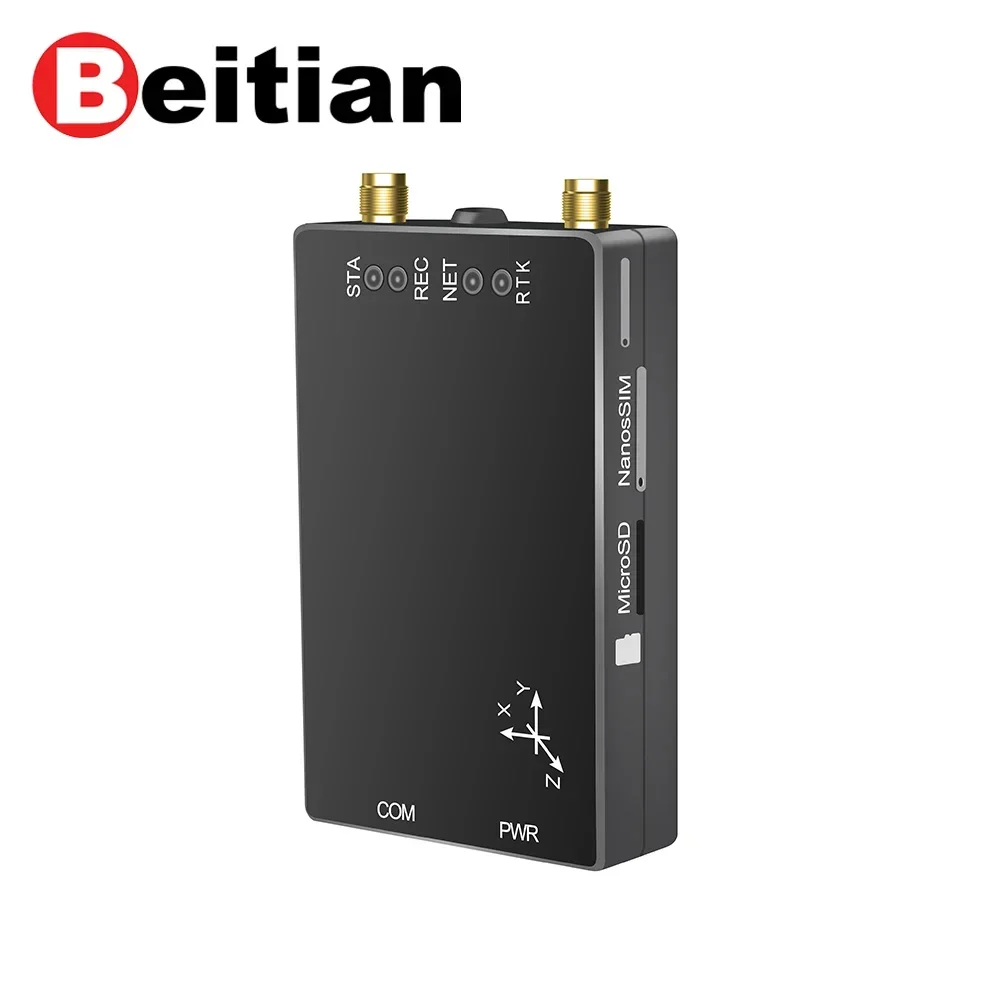 

In stock Beitian RTK GNSS Receiver Built-in ZED-F9P 4G Module for Car Autonomy Vehicles Positioning BG-630