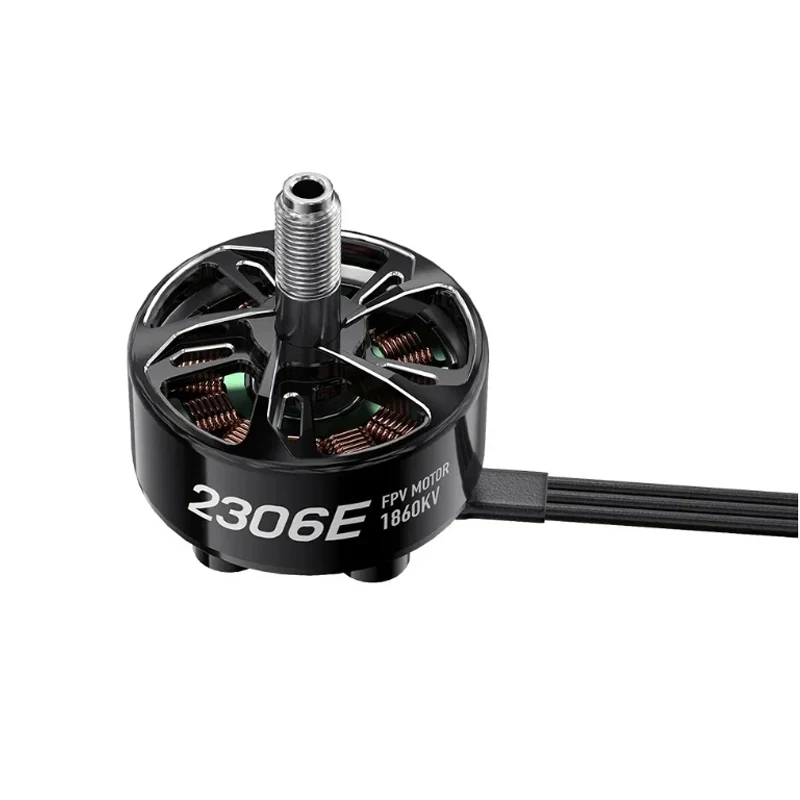 Motor de carreras GEPRC SPEEDX2 2306E 1860KV 6S para Dron FPV de 4-5 pulgadas, Motor sin escobillas de alto RPM para drones competitivos de baja latencia