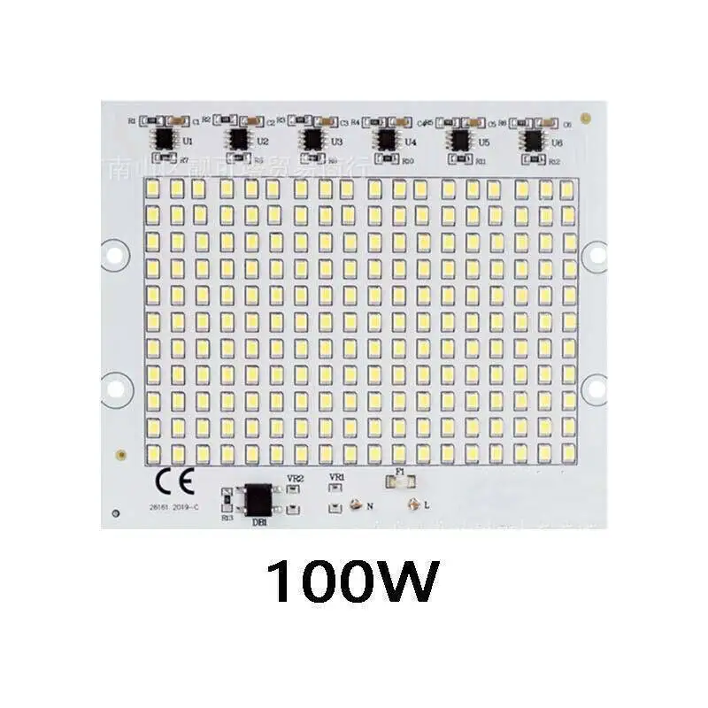 100W LED Lamp Chip 220V Smart IC Floodlight COB Chip SMD 2835 AC 230V 240 DIY For Outdoor Floodlight Cold White Warm White