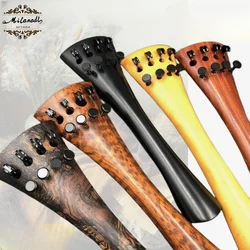 Hand-made 4/4 Cello Accessories parts fittings,ebony/rosewood/Ox horn wood/snakewood/boxwood tailpiece&Fine tuners