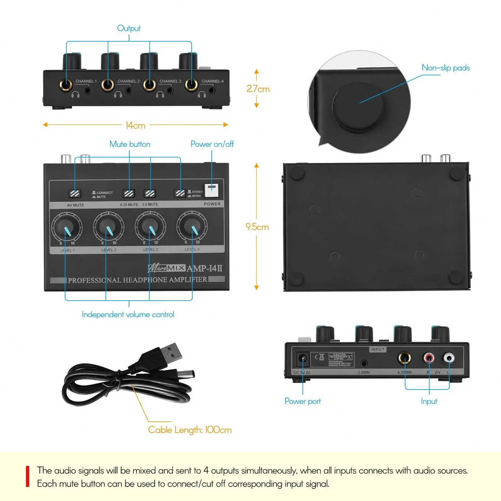Oem interfaccia o multifunzione I4ii per MIXAMP all'ingrosso
