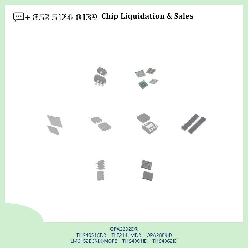 Integrated circuit OPA2392DR THS4051CDR TLE2141MDR OPA2889ID LM6152BCMX/NOPB Electronic chip THS4001ID THS4062ID