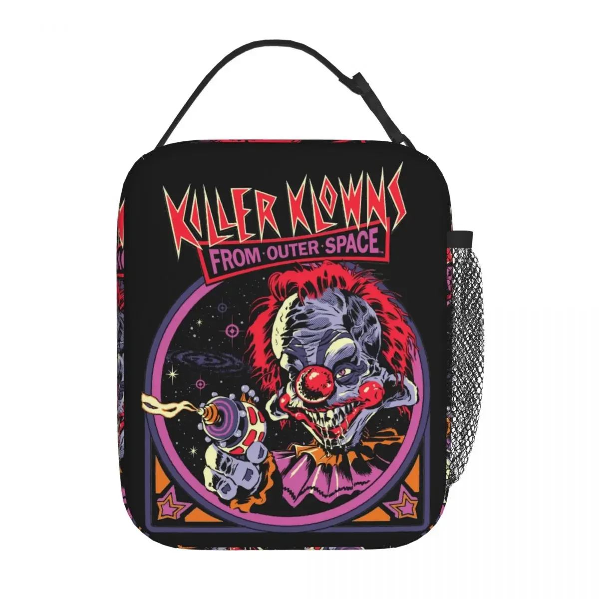 

Killer Klowns From Outer Space Insulated Lunch Bag Storage Food Box Leakproof Cooler Thermal Lunch Box Picnic Custom Made