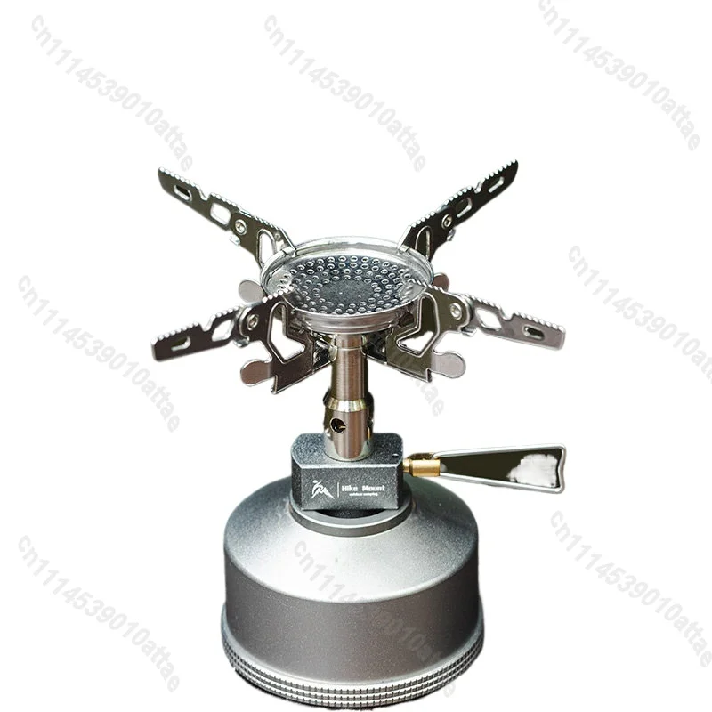 Mini Gas Stove Burner Detachable Support Strong Fire Folding Portable Ultra Light For Outdoor Camping Tea Boiling Picnic Cooking