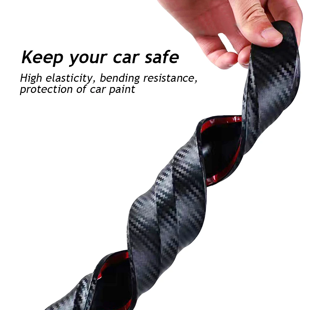 Anti Collision Car Bumper Guard Strip Car Sticker Door Edge Guards Trim Molding Protection Strip Scratch Protector Car Crash Bar