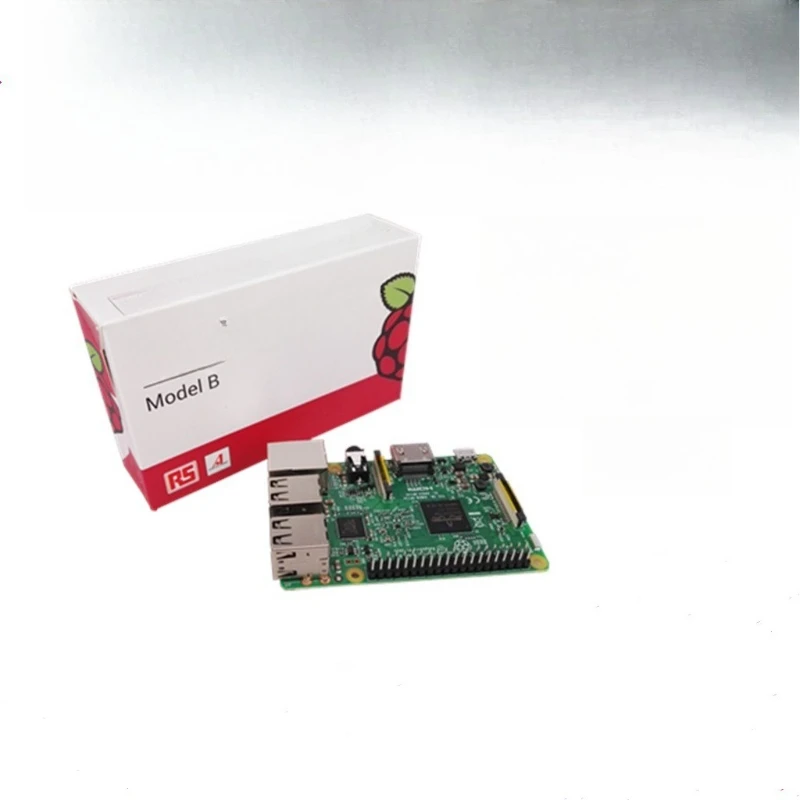 

Модель B 3-го поколения, новая британская оригинальная модель Raspberry Pi 3 Model B, в наличии