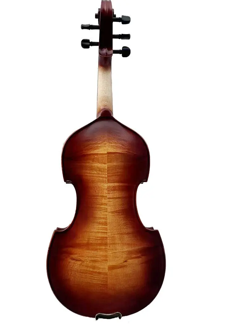 Baroque style 5 Strings electric /Acoustic Violin Brown color full size Violin