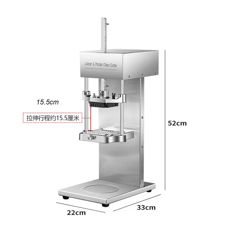 Electric Orange Juice Extruder Potato Strip Slicer Commercial Pomegranate and Lemon Juicer