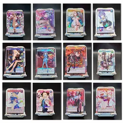 Goddess Story DIY homemade Hot stamping card Boa Hancock Yae Miko Shenhe Kafka Ram Yor Forger boy Toy collection Birthday gifts