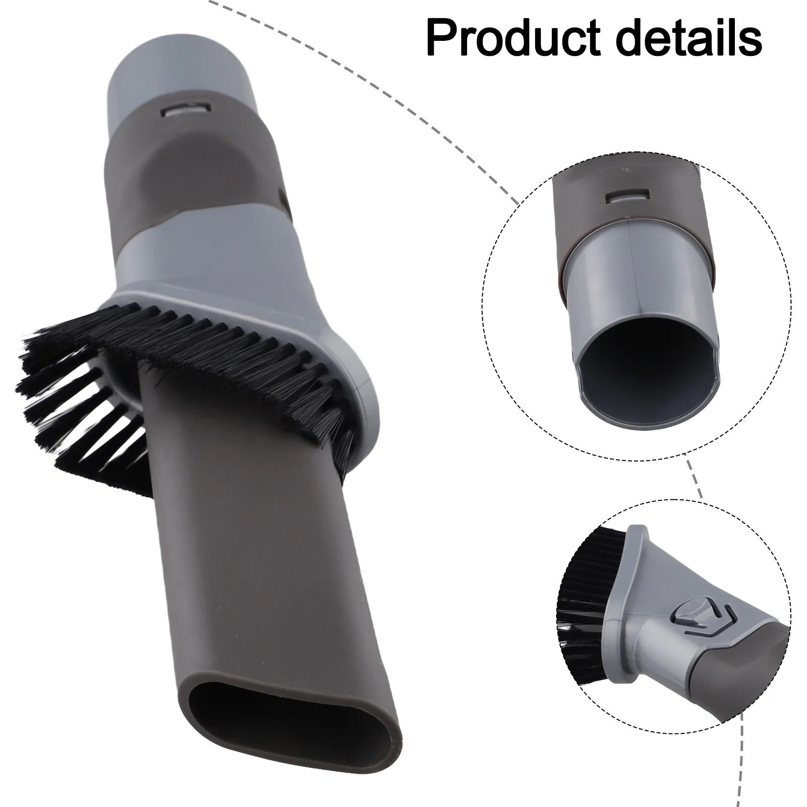 For Shark For Rocket Vacuums Tool Set Crevice and Dusting Brush Compatible with 210FLIH380 for Detailed Cleaning