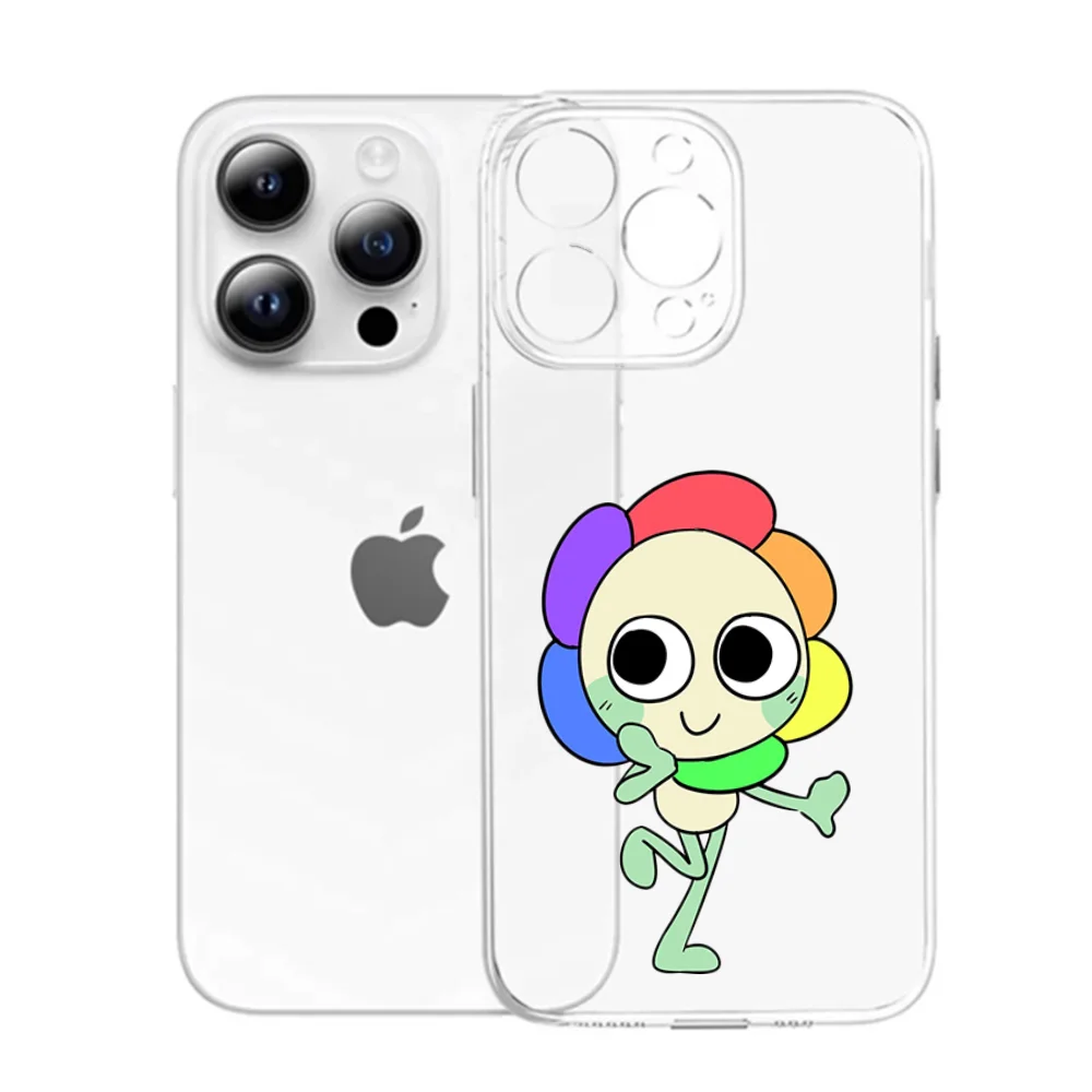 Bassie D-Dandys W-WorldS Charactors Phone Case For iPhone 16,15,14,13,12,11 Pro,Max,Plus,X,XS,XR,SE,Mini Transparent Silicone - Image 2