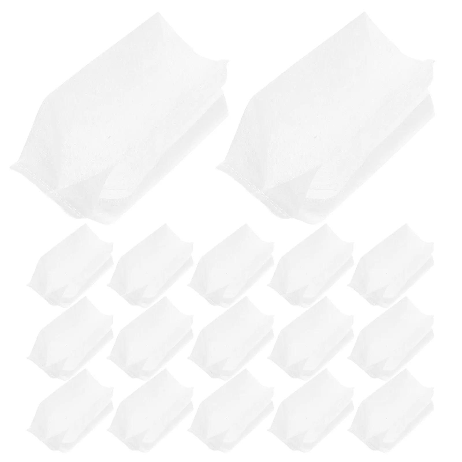 200Pcs Nonwoven Grow Bags Lightweight Portable Biodegradable Nursery Bags for Seedling Transplanting School Projects Community
