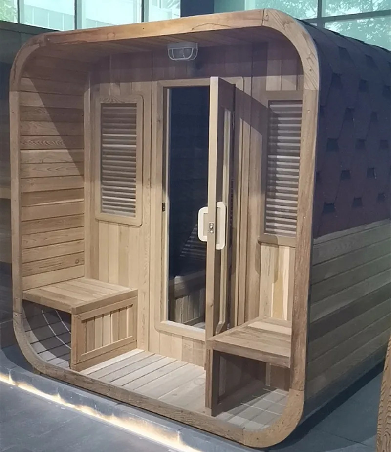 

High Quality Best Selling Modern Design Wet Safe Outdoor Sauna Wood for Sale