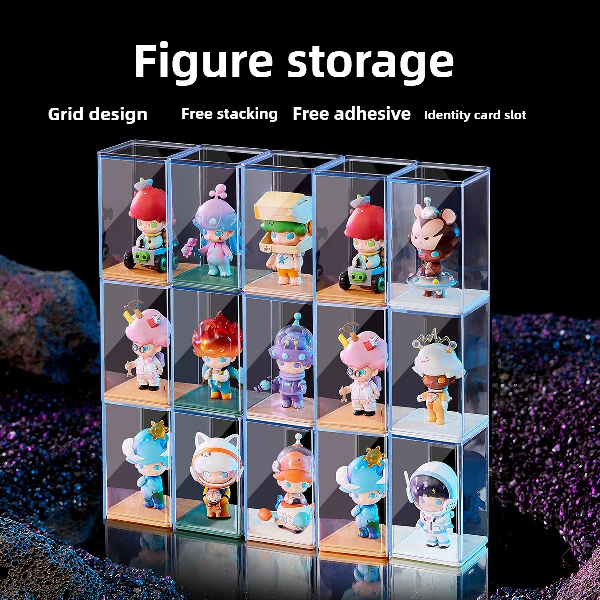 Stackable Dust‑Proof Figure Di - Figure Display Box review and price