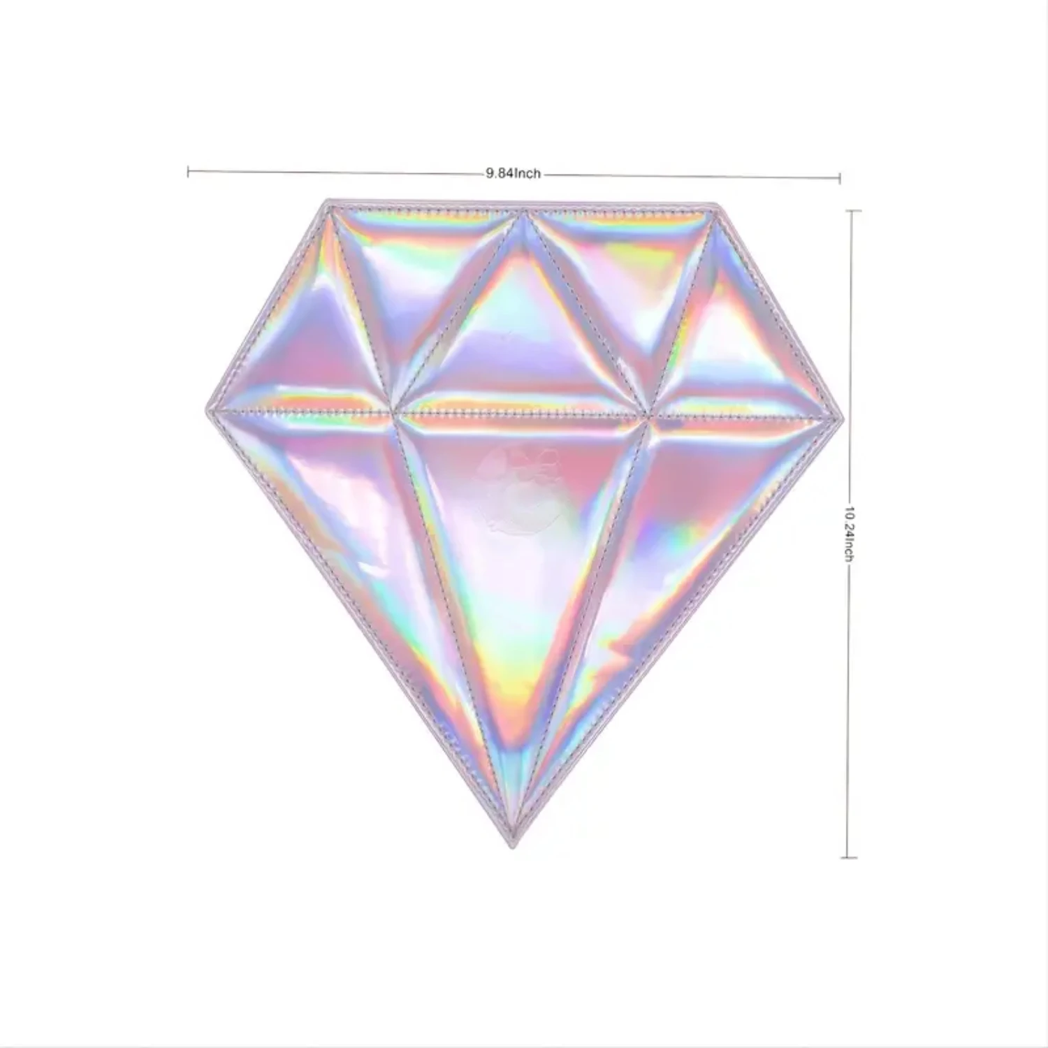 Borsa per trucco da viaggio a forma di diamante Scatola impermeabile per custodia