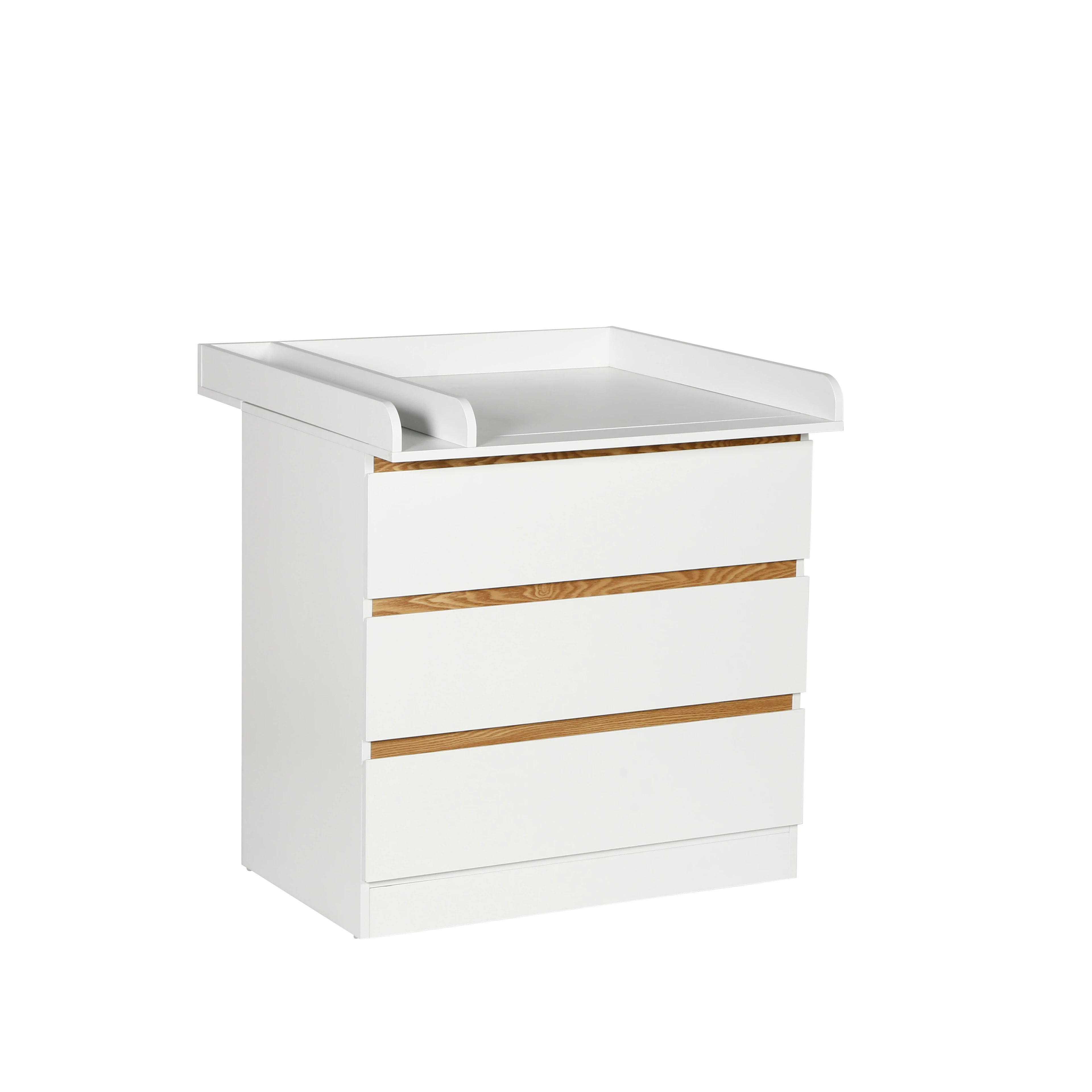Cómoda 3 (blanca) con cambiado - Baby Nursery Dresser Changing Table reseña y precio