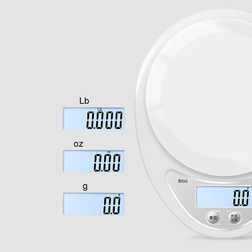 Primo Digital Food Scale Multi-Functional Kitchen Scale and Baking Scale for Precise Weight Measuring and Portion Control