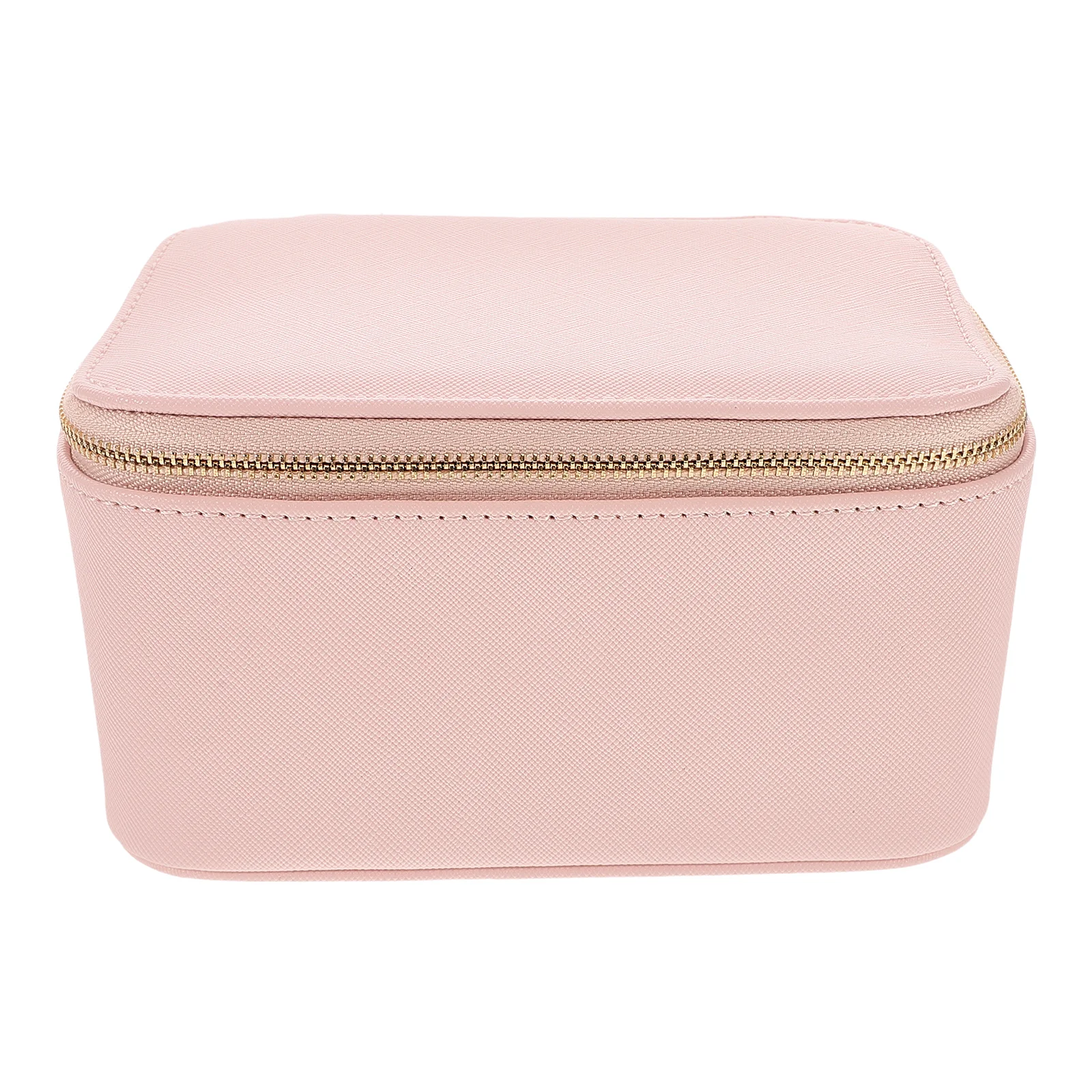 1 set Luxurious Portable Jewelry Box Organizer Necklace Storage Small Pouch Travel Case Earrings Holder Stylish Design