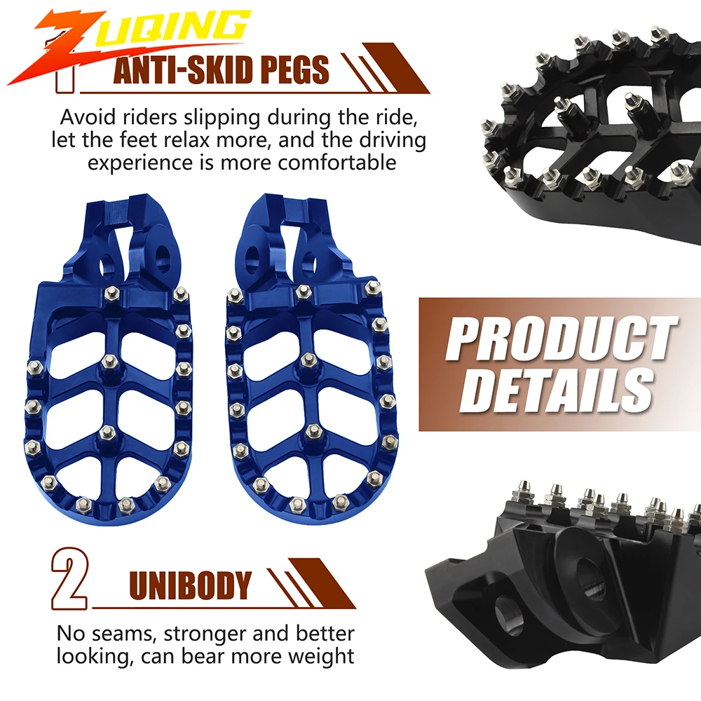 

Enduro Motocross Foot Pegs Footpegs Pedals for KTM EXC XC SX SXF XCF XCW 125 200 250 300 350 450 500 Dirt Bike Motorcycle Tuning