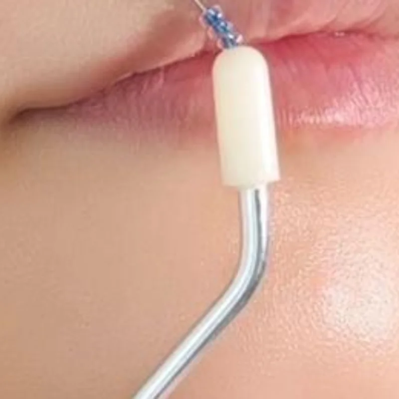 Women Facial Hair Removal Epilator Stick Steel Roller Smooth Spring Bend Face Cleaning Spring Hair Removal Epilator 2PCS