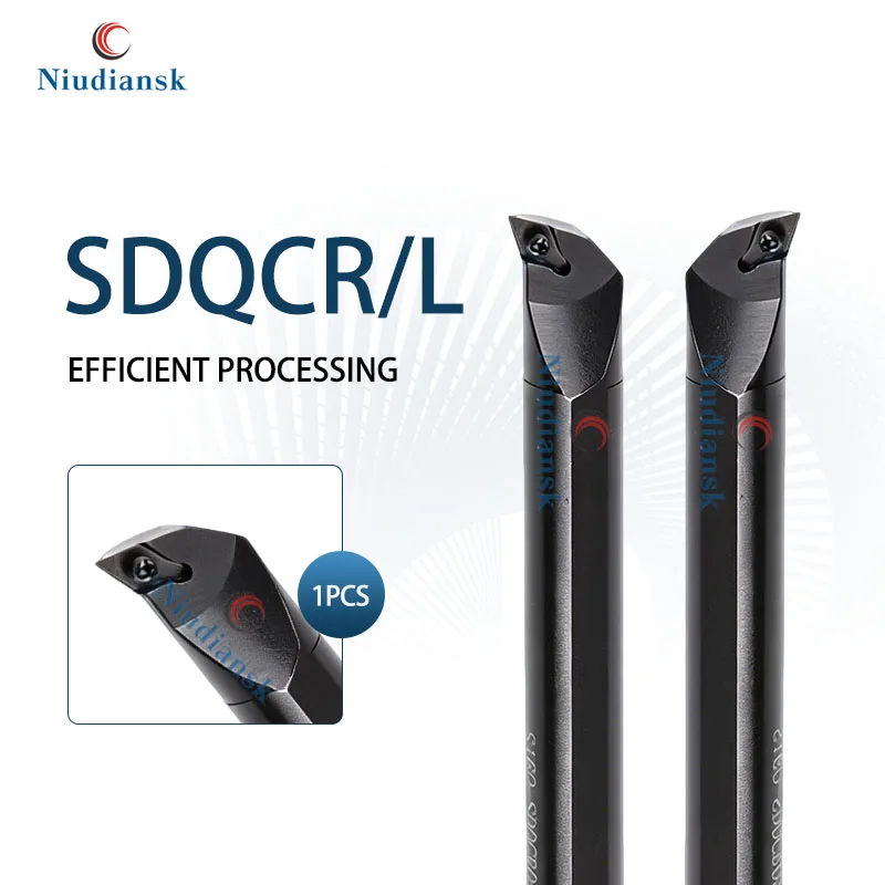 S08K S10K S12M S16Q S20R S25S SDQCR/L07 SDQCR/L11 Numerical Control Lathe Small Inner Hole Tool Holder Boring Cutting Tool Part