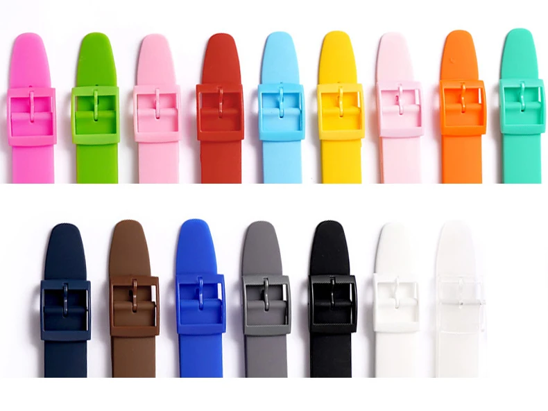 Pin Buckle Plastic Buckle for Swatch Button Watch Accessories 16mm 19mm 20mm Clasp Resin Colorful Watch Band Pin Watch Buckle