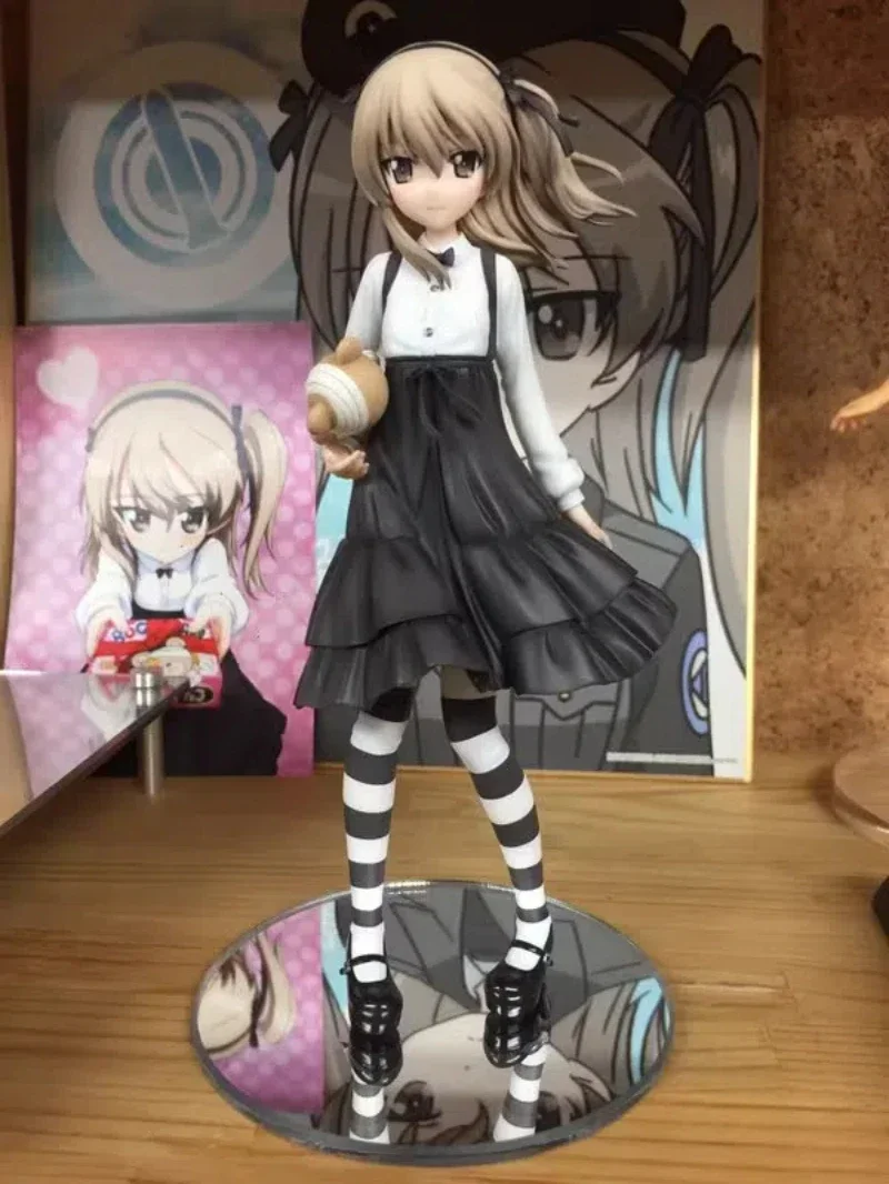 

Аниме GIRLS und PANZER Shimada Arisu фигурки каваи смола GK DIY инструкция белая сборка модель статуя игрушки кукла коллекция подарки