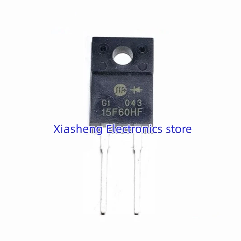 New Original 10Pcs 15F60 15F60HF TO-220F 15A 600V Fast Recovery Diode In Stock Good Quality
