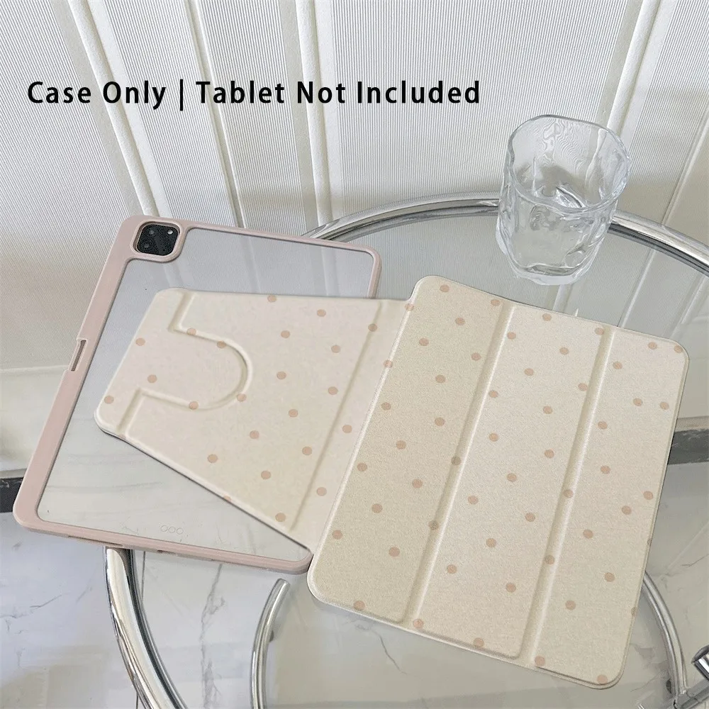 

360 ° Rotating Foldable Case to Easily Protect Your Pad: Compatible with iPad Air 6,Air 5,4,10,2024,air m3/a16 2025