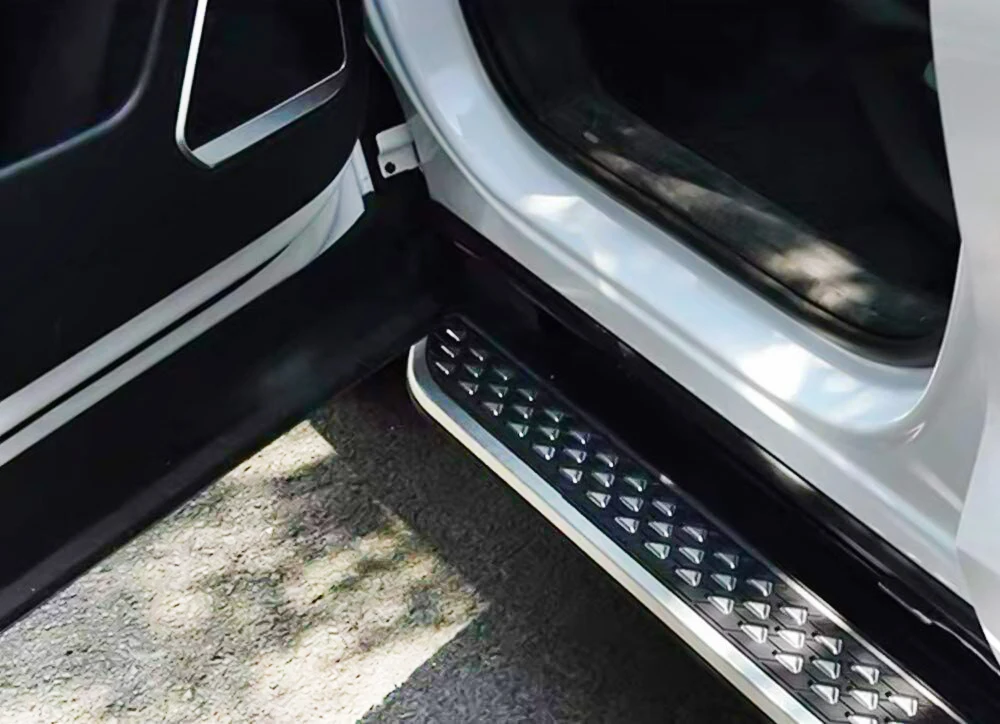 2 قطعة مناسبة لشيفي الاعتدال 2025 لوحات الجري خطوات جانبية Nerf بار الألومنيوم MTX دواسة (مع الأقواس)