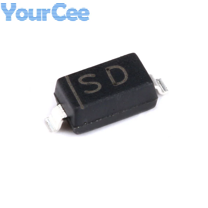 50pcs B5819W SL B0530W SE B5817W SJ B0520LW SD SOD-123 SMD Schottky Diode