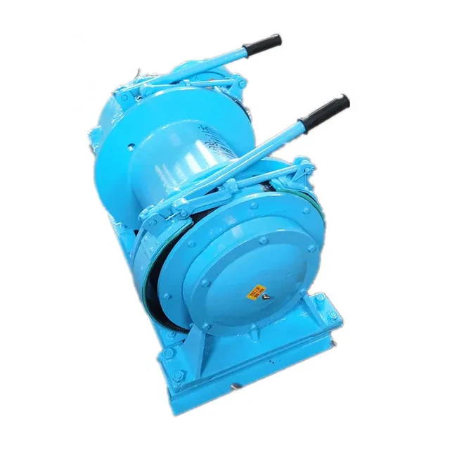 2 Ton Diesel Driver Capstan Winch With Pulling Feature For Cranes Application