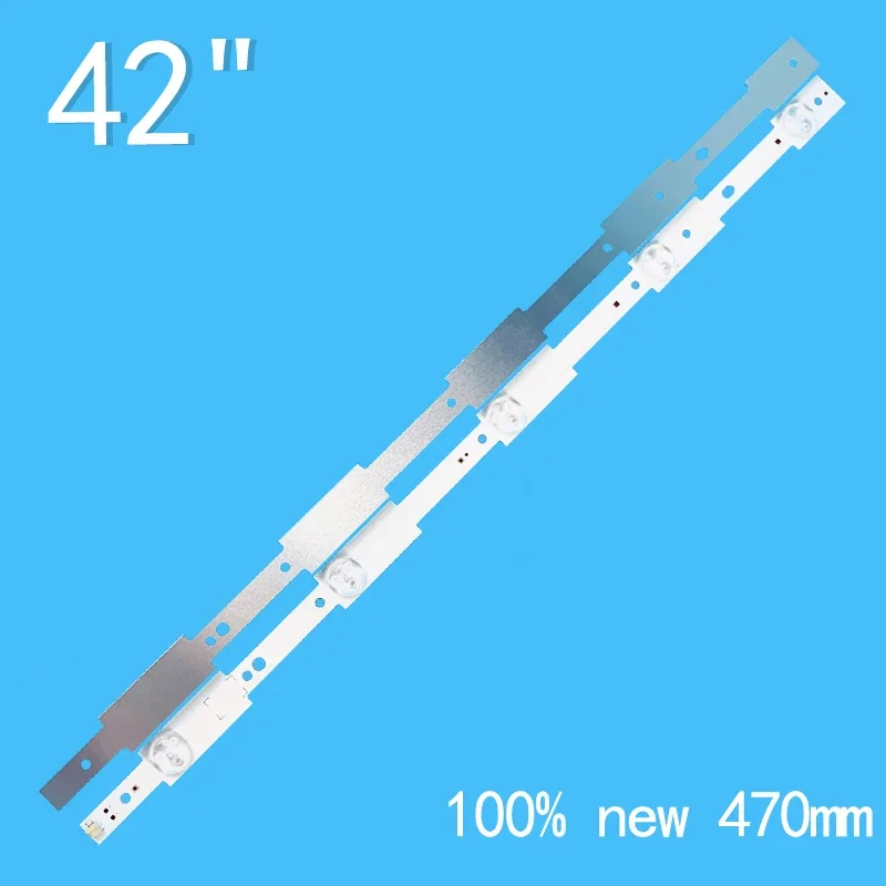 New 8PCS/lot 470mm 5LEDs 3V For 42" TV 2013CH420 13Y LVED 3228 05 REV1.0 130105 LE42C32 LE42C33 LE42C35 backlight strip