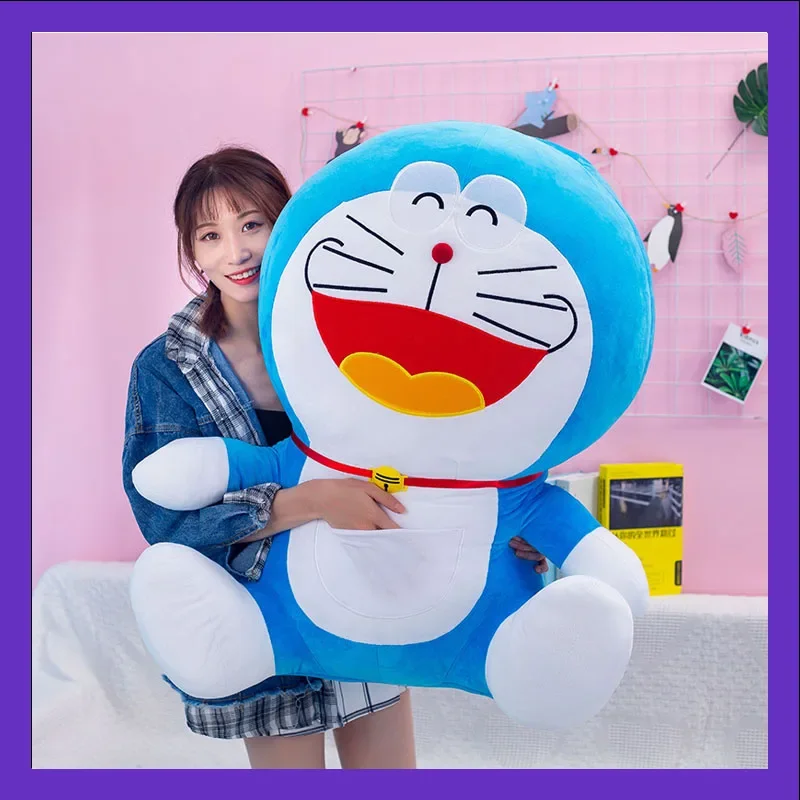 Doraemon Plush Toy Original Kawaii Me Cute Stuffed Plushie Doll Cartoon Cat Animal Sofa Bed Pillow Toy Baby Kids Gift One Piece