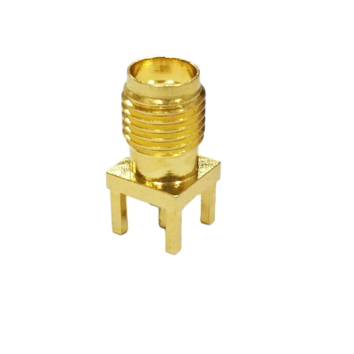 SMA RF Head SMA-KE Offset Foot 1.6mm External Screw Inner Hole Connector High Frequency Connector SMA-KHD Antenna Holder