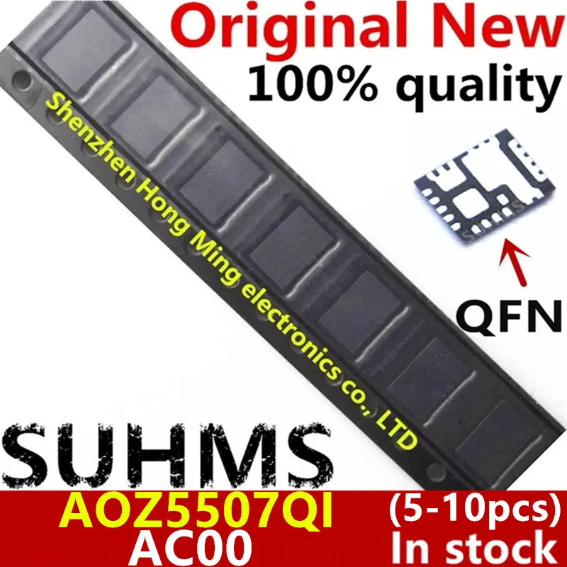 

(5-10piece)100% New AOZ5507QI AOZ5507 AC00 ACOO QFN-22