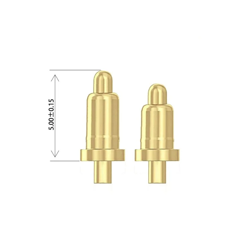Connettore ditale a molla POGOPIN H = 3,5, 4, 5, 5,5, 6,5, 7, 7, 5, 8, 8,5 9 mm Tipo pin Stilo di ricarica ad alta corrente placcato oro