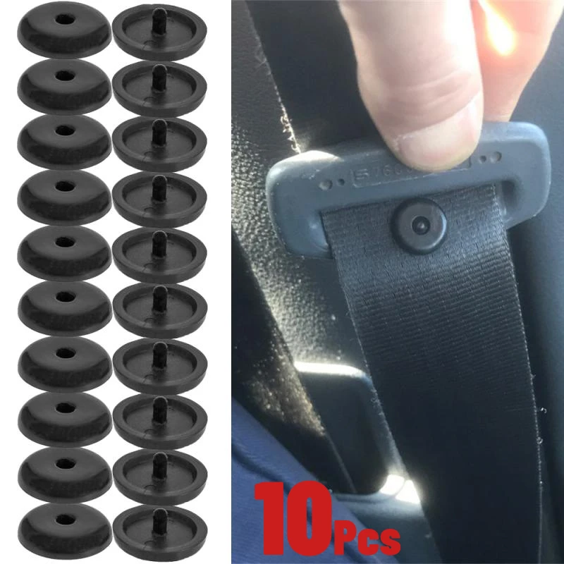 Tope Universal para cinturón de seguridad de coche, botón fijo, posicionamiento del cinturón de seguridad, botón antideslizante, cabezal de selección, Clip antideslizante, accesorios para coche