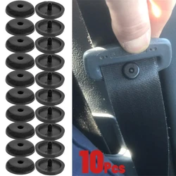 Universal Car Seat Belt Stopper Fixed Button Safety Belt Positioning Anti-skid Button Pick Head Anti-skid Clip Car Accessories